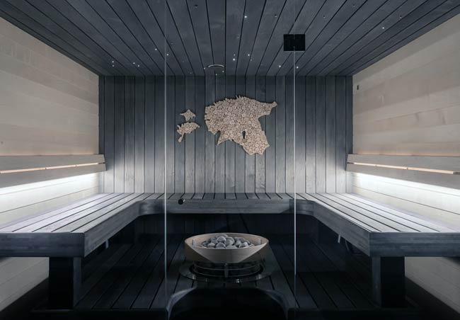 Sauna Landschaft in den besten deutschen Spa-Hotels