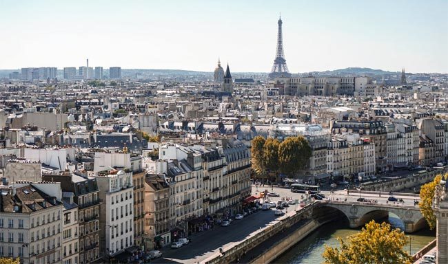 Beliebt bei reichen Menschen: Paris